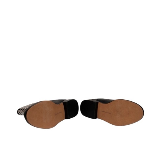 Rebecca Minkoff Saida Studded Leather Boots, Sz 7.5 - Picture 3 of 12